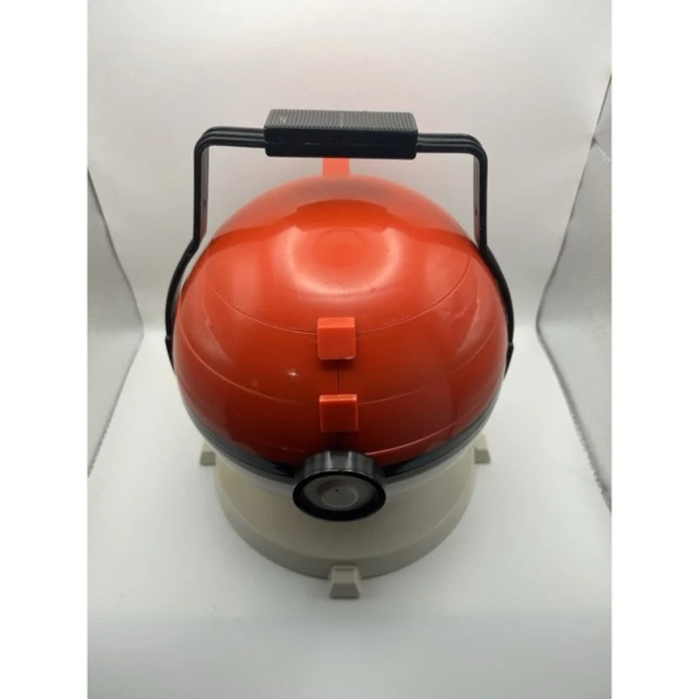 Vintage 1999‎ Pokemon Collector Marbles Pokeball Carrying Case & Marbles